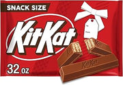Kit Kat Milk Chocolate Wafer Snack Size, Christmas Candy Bag, 32 oz