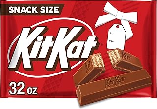 Kit Kat Milk Chocolate Wafer Snack Size, Christmas Candy Bag, 32 oz