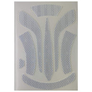 Safety DAX Reflective Decals - White Medium by LIFT – One Size, Microprismatic vinyl, White, Model HDRD-20WH