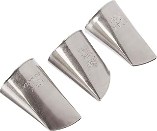 Ateco Korean Flower Tubes 124K, 125K, and 126K 3-Piece Set
