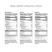 Amoretti Berry Syrups 3 Pack / 25.4 Fl Oz (Pack of 1) / 1 Syrups