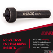 E-Z LOK 8-32 / Black / 8-32 Internal Threads Inch Inserts & Kits