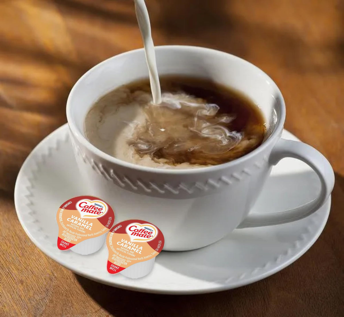 6 Flavor Liquid Creamer Singles by Coffee Mate – 0.38 Fl Oz (Pack of 180), Pack of 180, Model COFEEMATE-6FLAVORS-180-SO