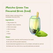 Bubble Tea Powder Mix (Matcha Green Tea) by Bossen – 35.2 Ounce (Pack of 1), Model sample_sku_79087