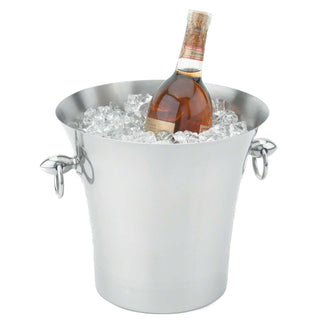 Fluted S/S Wine Bucket w/ Handles by Vollrath – Stainless Steel, Silver, Model 47617