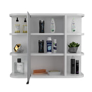DEPOT E-SHOP White / Modern / 1 Medicine Cabinets