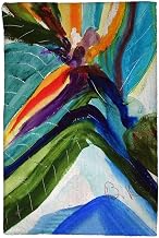 Betsydrake KT1161 16 x 25 in. Teal Paradise Kitchen Towel