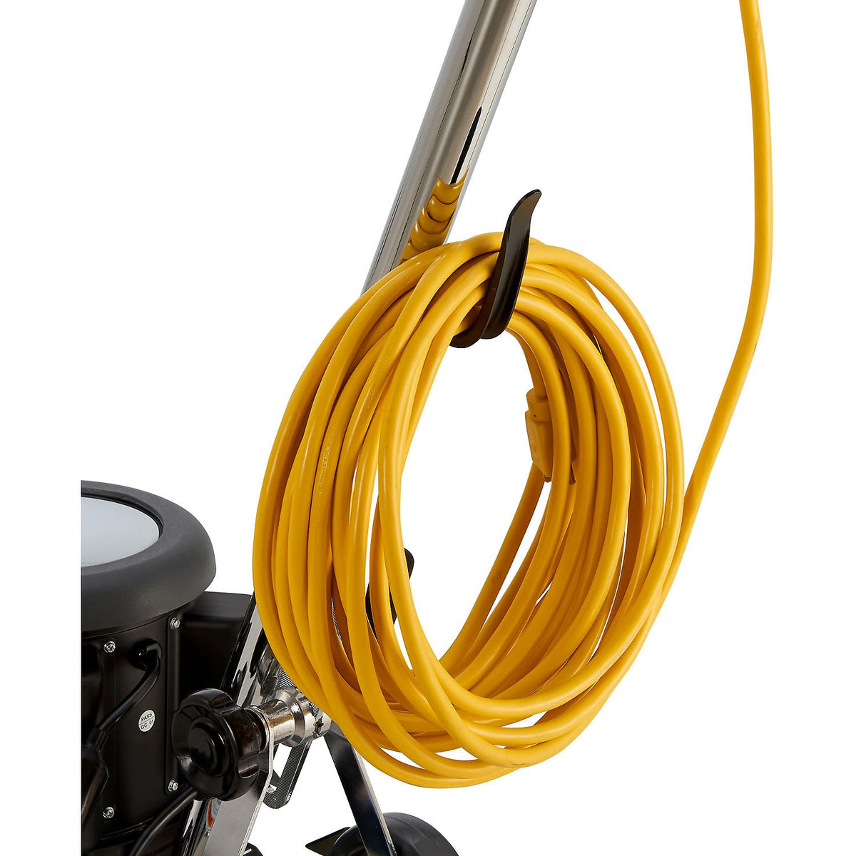 Corded Floor Burnisher with Dust Control by Global Industrial – Black, Model 641311