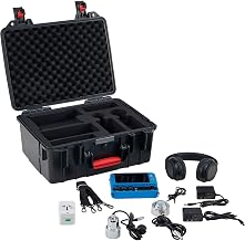 Global Industrial Acoustic Water Leak Detection System Kit with Case