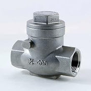 1/2 In. 316 Swing Check Valve, 200 PSI, Stainless Steel