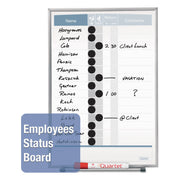 Quartet 1 / 23"W x 34"H / Silver Dry Erase Boards