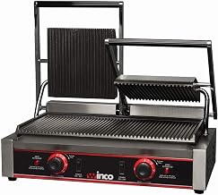 Winco 9" Double Commercial-Grade Panini Grill Press