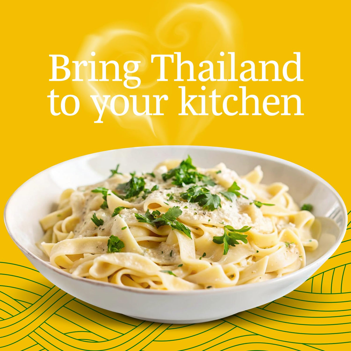 A Taste of Thai Fettuccine / 16 Ounce (Pack of 6) / Wide Noodle