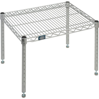 Nexelate Silver Epoxy Wire Dunnage Rack – Wire, Silver, Model P1824EP