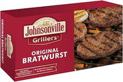 Johnsonville Original Bratwurst Patty, 24 Ounce -- 9 per case.