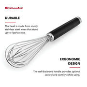 KitchenAid Red / 10.5-Inch / Classic Whisks