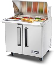 Migali C-SP36-15BT-HC 36″ – 15 Pans, Big Top Sandwich Prep Table