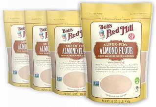 Bob's Red Mill Blanched Almond Flour, Finely Sifted - 1 Pound (Pack of 4) - Non-GMO, Gluten Free, Paleo, Vegan, Keto Friendly