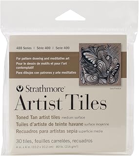 Toned Tan - Strathmore Tiles 4"X4" 30/pkg