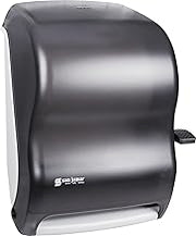San Jamar T1100TBK Lever Roll Towel Dispenser w/o Transfer Mechanism- Black