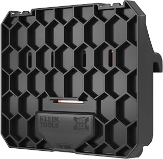 KLEIN TOOLS 54875MB MODbox Case Adapter, Modular System Side Rail Attachment, One-Handed Release for Mounting Small, Medium Cases to MODbox System