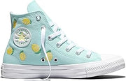 Converse Kids' Chuck Taylor All Star Embroidered Citrus High Top Sneaker