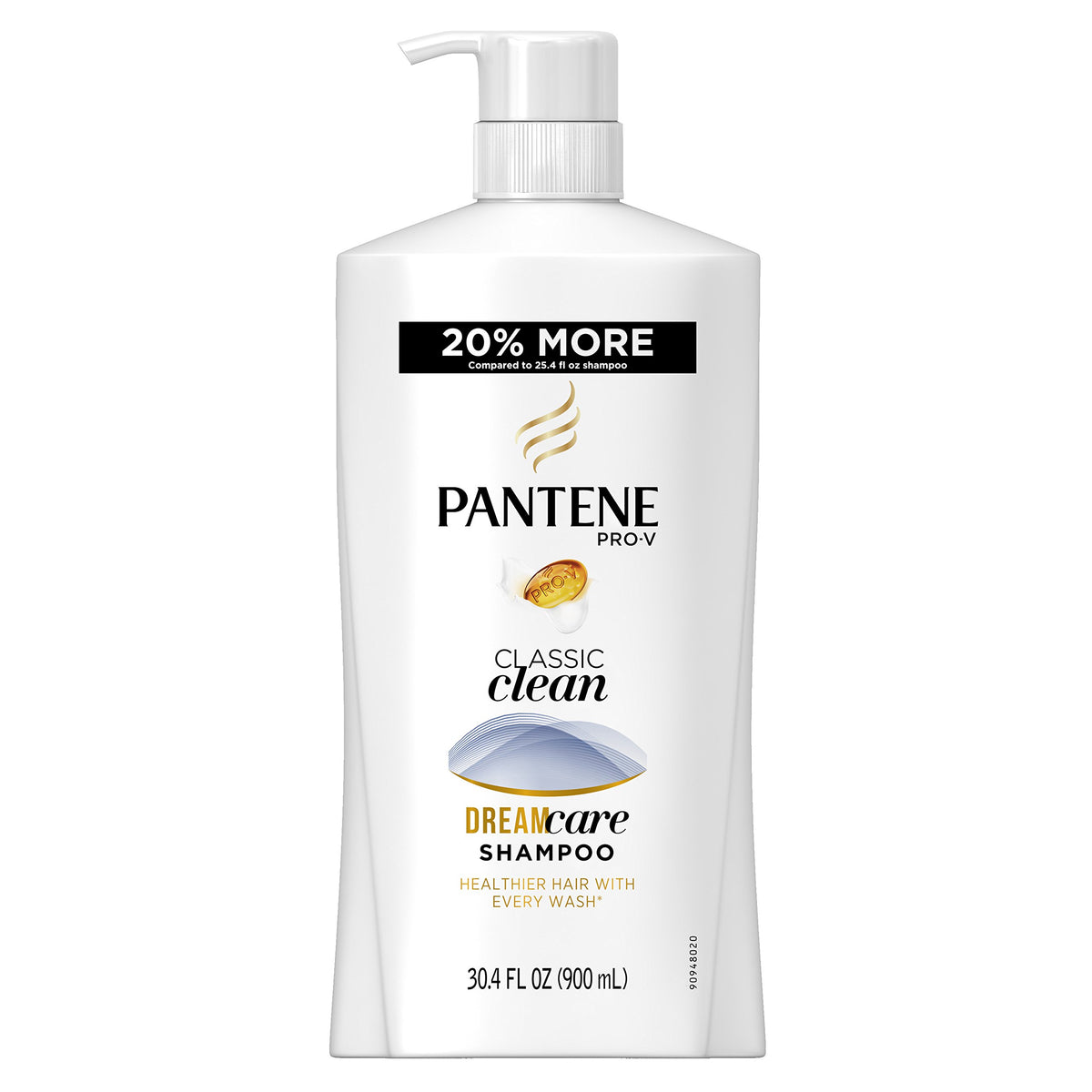 Pro-V Classic Clean Shampoo with Pump by Pantene – 30.4 Fl Oz (Pack of 1), Model 10080878183224