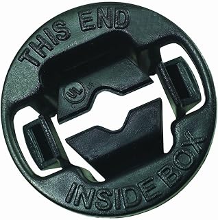 Hubbell-Raco 4714 THE INSIDER 1/2-Inch Trade Size Nonmetallic Sheathed Cable Connector, 100-Pack