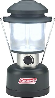 Coleman 390 Lumens Twin LED Lantern, Water-Resistant Lantern with Customizable Brightness, Lifetime LEDs Never Need Replacing