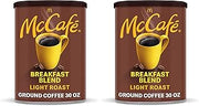 McCafe Breakfast Blend, Light Roast Ground Coffee, 30 oz Canister (Pack of 2)