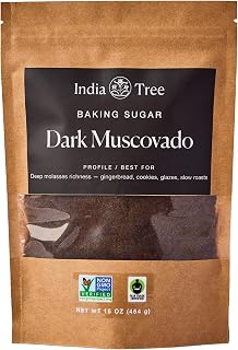 India Tree Dark Muscovado Sugar, 1 Pound