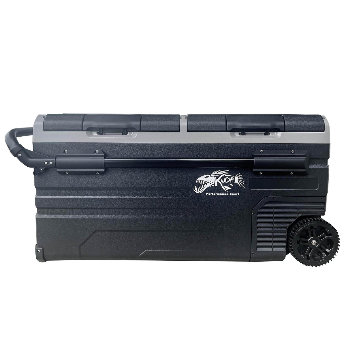 : 47 Quart Electric Cooler Freezer by Buffalo Tools – 40"Lx23"Wx19"H, 47.0 quarts, Gray, Model EC100Q