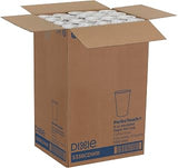 Georgia-Pacific Dixie PerfecTouch 8 oz Paper Coffee Cups By GP PRO, Coffee Haze Design, 1000 Count (Individually Wrapped Disposable Cups), 5338CDWR