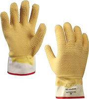 SHOWA 68NFW Fully Coated Natural Rubber Latex Cut Resistant Safety Glove with Kevlar Liner, Large (12 Pair)