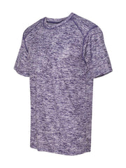 Blend Short Sleeve T-Shirt M Purple by Badger – Polyester, Purple, Model 4191