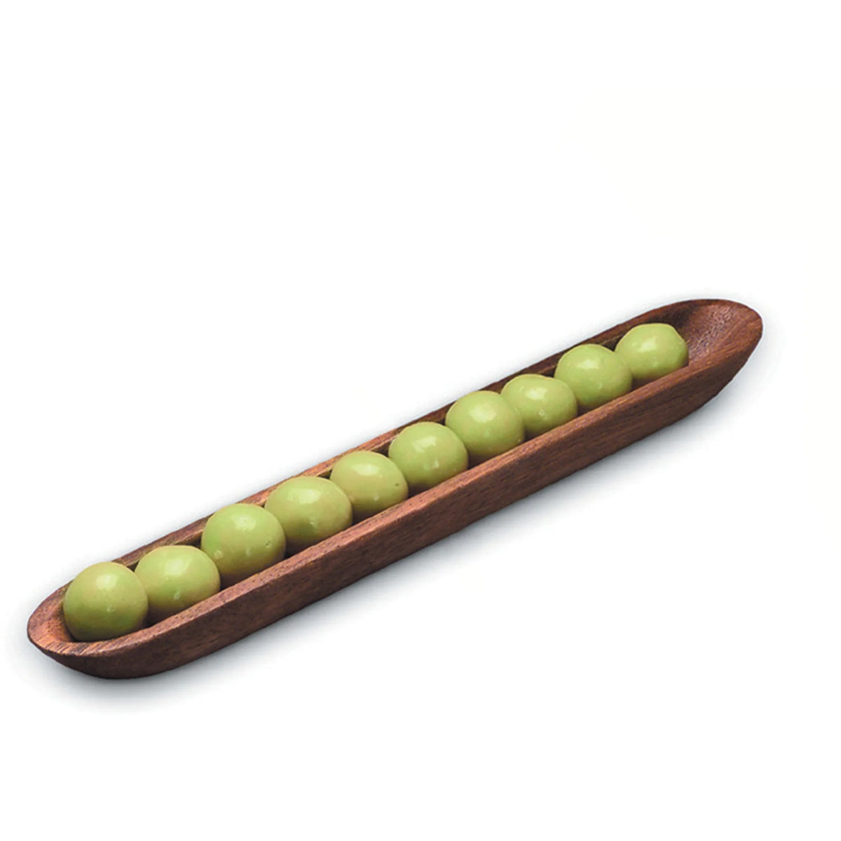 Ironwood 28205 Olive Server, 1 3/4" x 16", Brown - Default Title