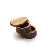 Ironwood Salt Cellar, Brown - 4 1/8"