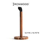 Ironwood 28997 Paper Towel Holder, 5 1/2" Diameter, Brown - photo 4