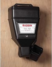 BBD-2 Big Bin Dog Food Dispenser Black, BBD-2