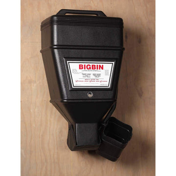 Big Bin Dog Food Dispenser Black by KANE – 40.0 liters, Polyethylene, Black, Model BBD-2