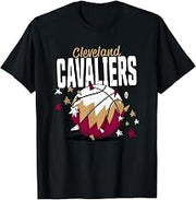NBA Cleveland Cavaliers Basketball Doodle Stars T-Shirt