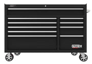 Homak Black / 54 Inch - 10-Drawer Roller Cabinet / 1 Tool Chests & Cabinets