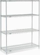 Nexel 30485C Nexel Chrome Wire Shelving, 48" W X 30" D x 54" H