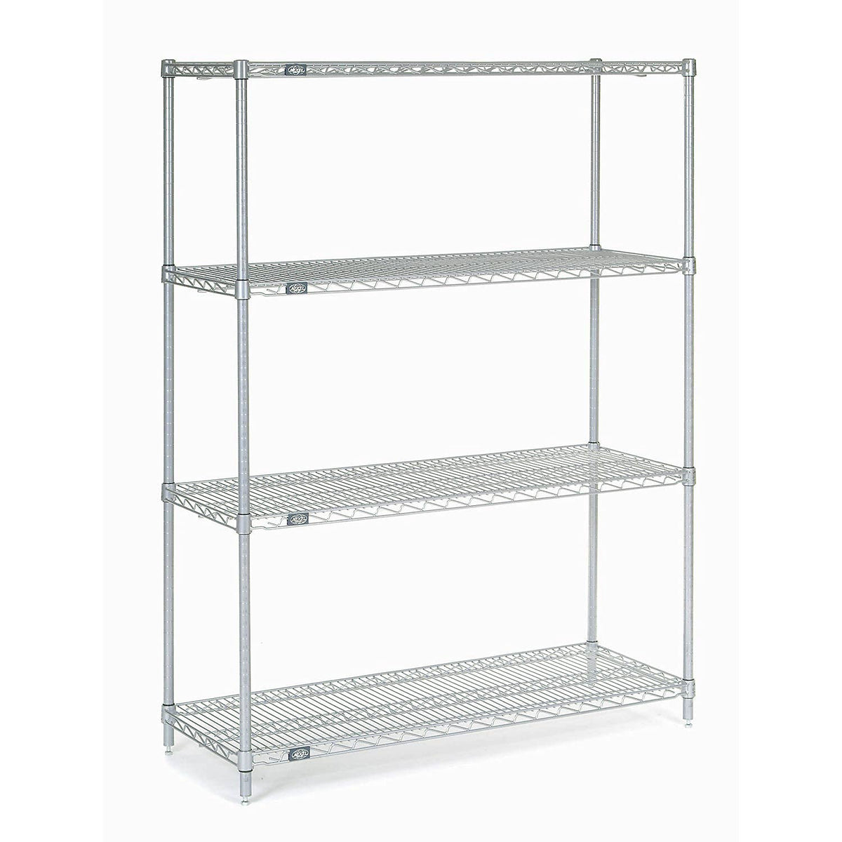 Chrome Wire Shelving by Global Industrial – 4, Alloy Steel, Chrome, Model 18426C