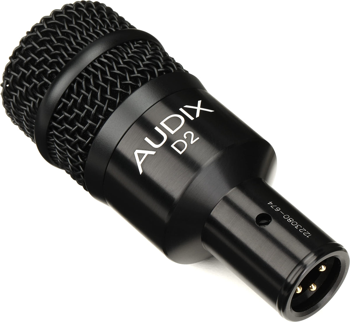 Hypercardioid Dynamic Instrument Microphone for Kick Drums by AUDIX – 1.50 x 1.50 x 4.00 Inches, Aluminum, Black