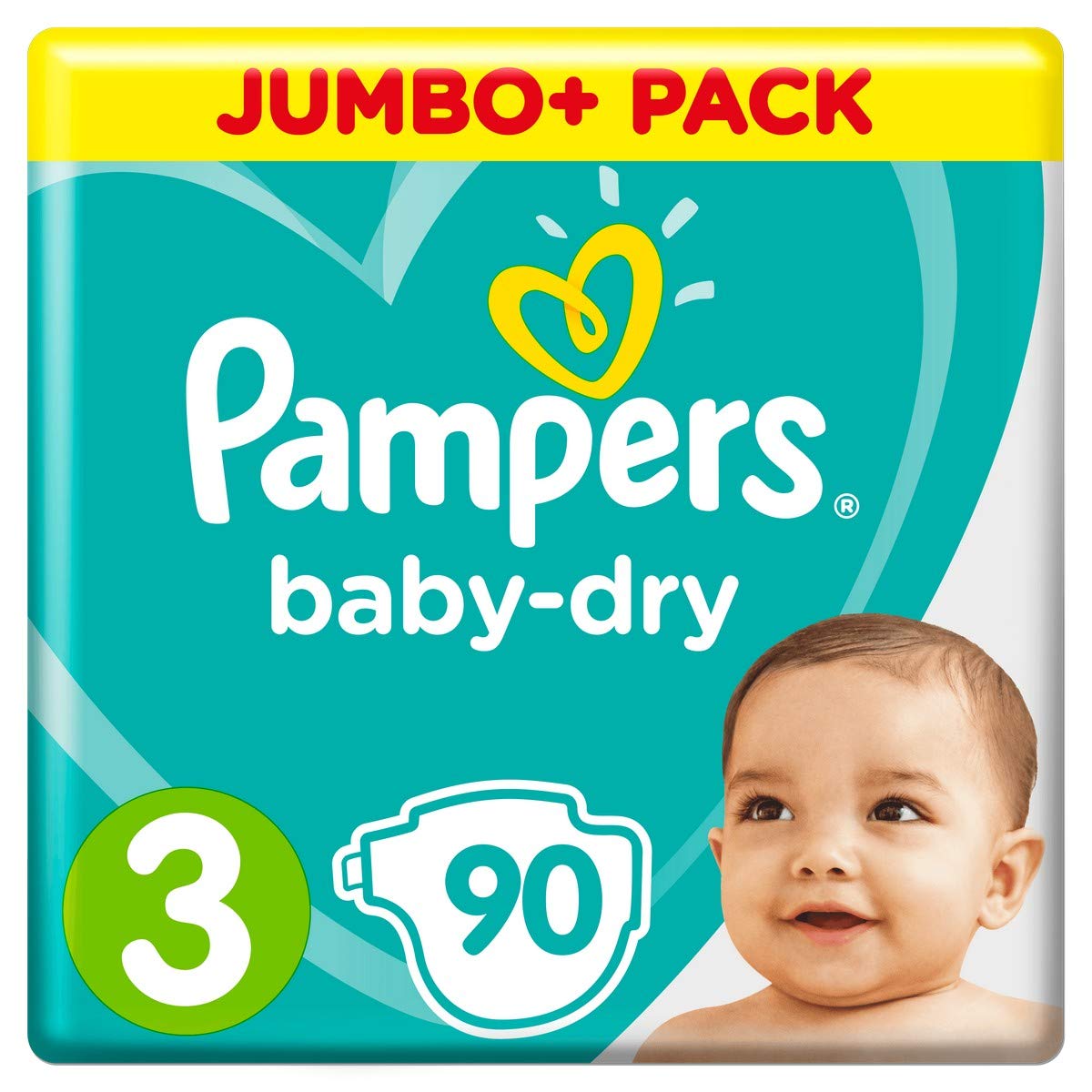 Pampers Taille 5 / White / 128 Baby Diapers