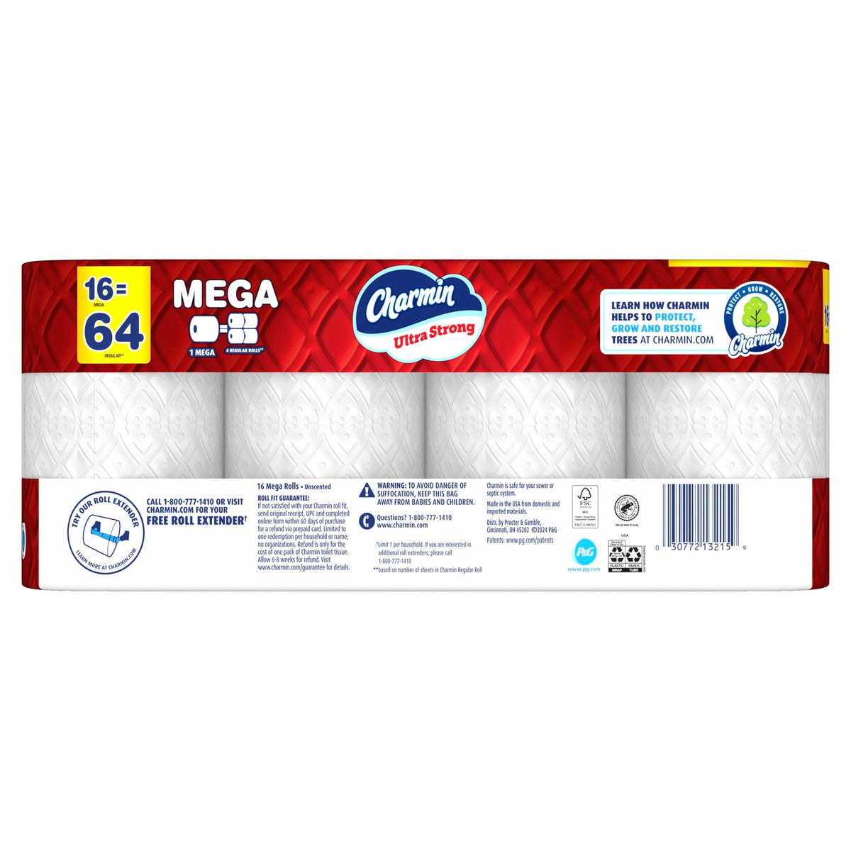 Charmin 16 Count (Pack of 1) / White / 16 Paper & Plastic