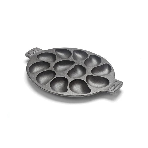 Outset Cast Iron Grill Pan, Black - 13"