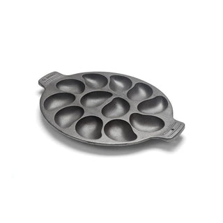 Outset Cast Iron Grill Pan, Black - 13"
