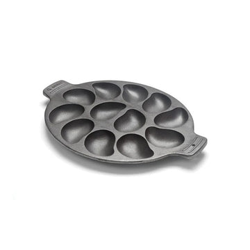 Outset Cast Iron Grill Pan, Black - 13"